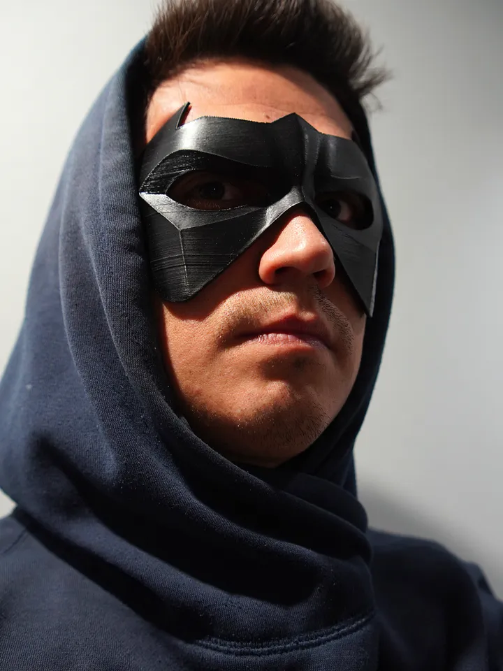 ROBIN 3 mask from Batman Robin Batman mask