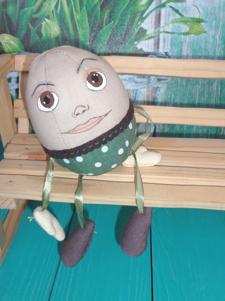 Humpty dumpty sewing pattern and tutorial – Toy sewing pattern and tutorial - Christmas gift idea