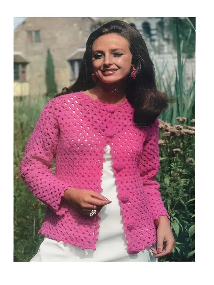 Cardigan crochet pattern, summer cardigan crochet pattern, women ladies cardigan pdf