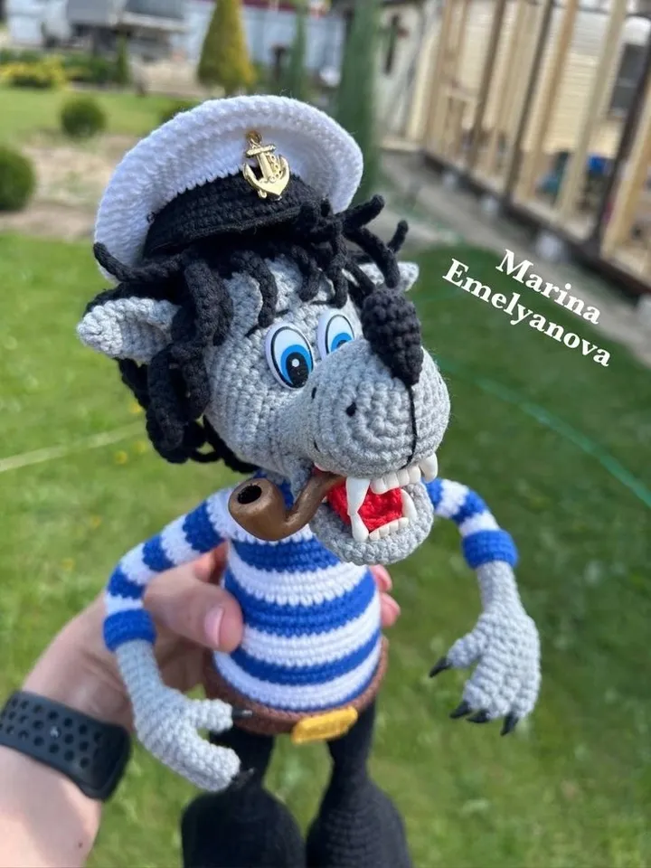 Crochet Pattern Wolf.