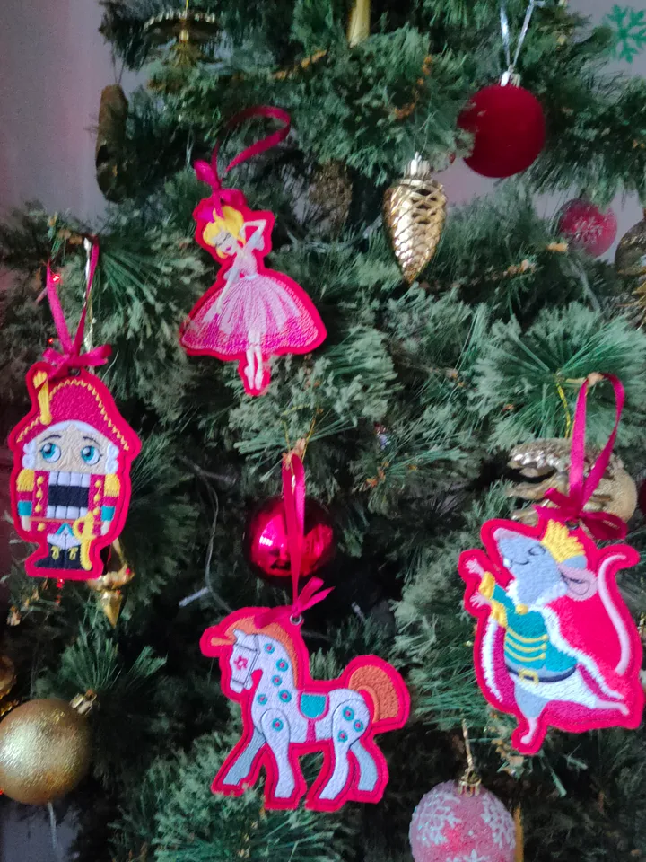 A set of machine embroidery designs "The Nutcracker"