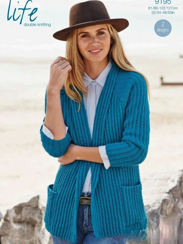 Cardigan women knitting pattern long short cardigan cropped cardigan pattern easy women pattern pdf instant download