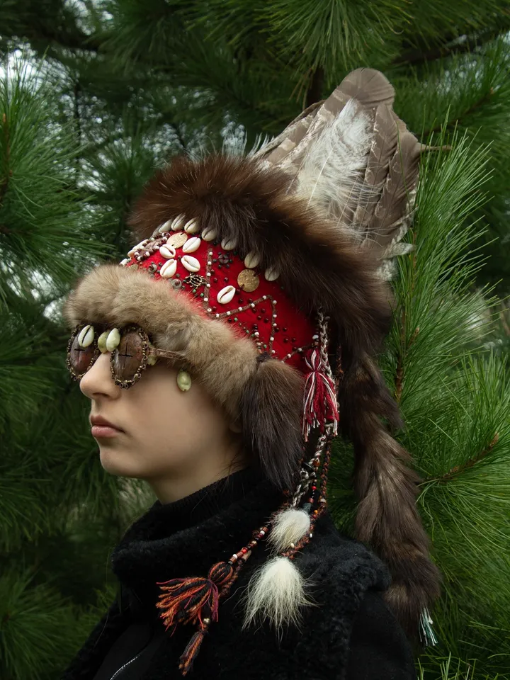 Altai shaman headdress