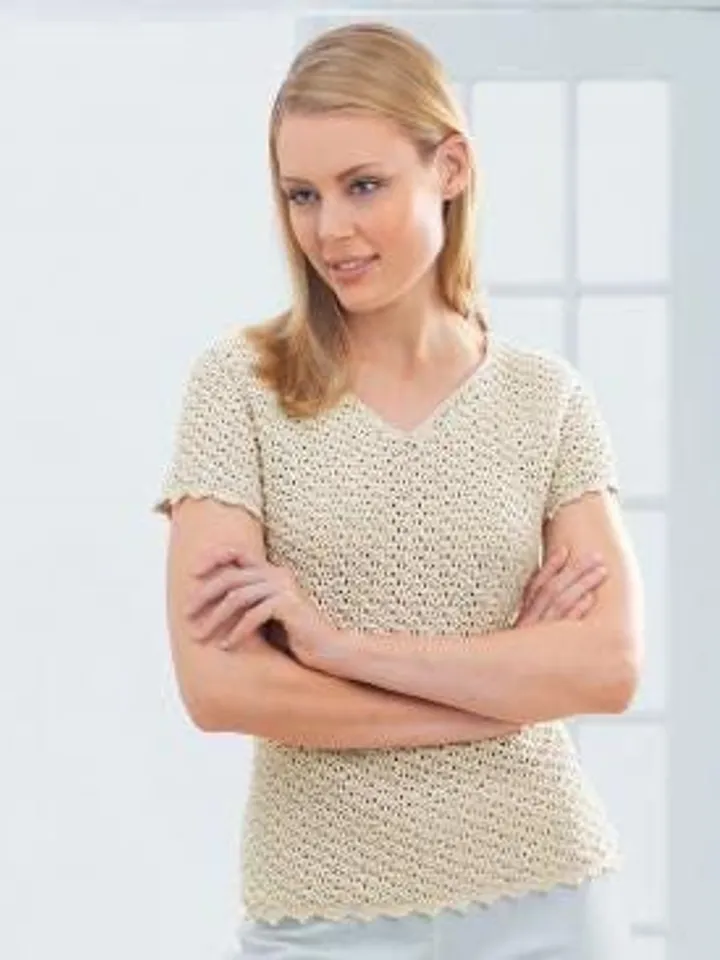 Top shell crochet pattern summer women top pdf instant download