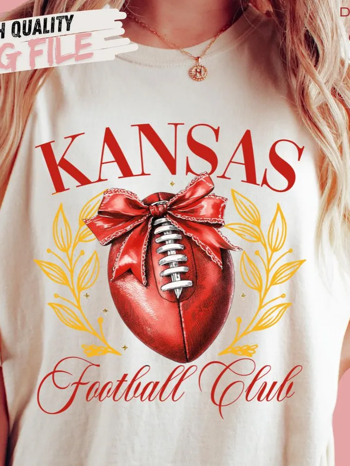 Football png, Coquette Football PNG, K City Football PNG, Football Team PNG, K City Football Sweatshirt, Football Red Team Football Club