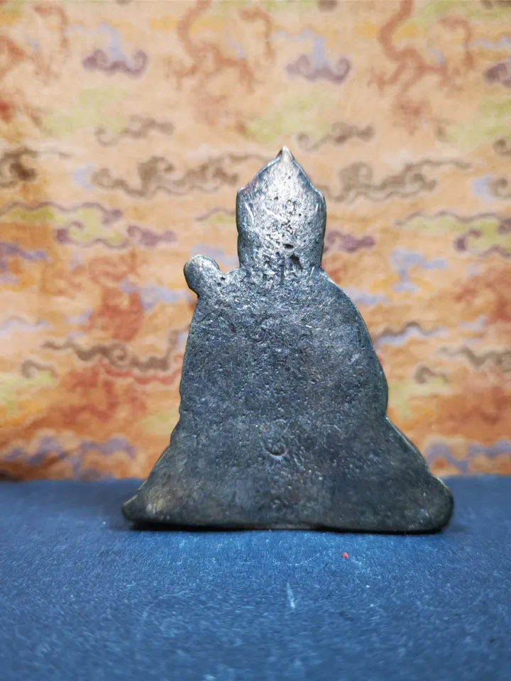 Gandhanra Acient Tibetan Buddhist Statue,Padmasambhava,Lotus Born,Guru Rinpoche,Terma Statue,60 years old