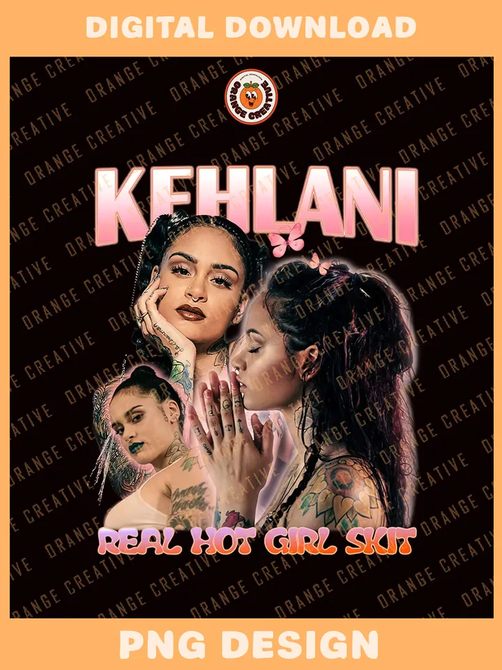 90s Ke.hlani Real Hot Girl Skit Bootleg T-shirt PNG, 90s Bootleg Template, Graphic Ke.hlani PNG Files, Custom Bootleg Music Tee, Digital Download