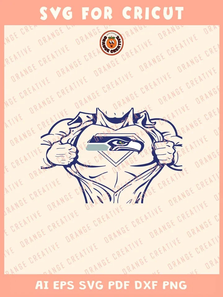 Seahawks Athletic Svg, NFL Seattle Seahawks Team Svg, NFL Football SVG for cricut, Seahawks Team Gift For Fan, Svg Files for Cricut, Png, Dxf, Digital Download