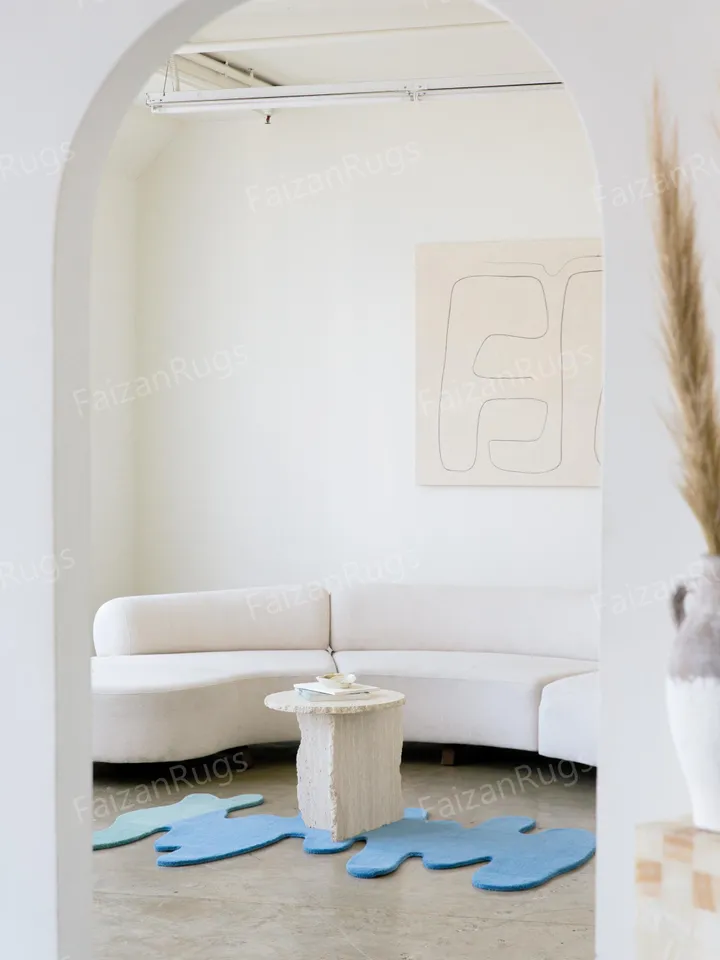 Humankind Rug | Handmade 100% Wool Irregular Rugs & Carpets | Handmade Carpet For Living Room | Dining Room | Hallway | Multiroom Carpets