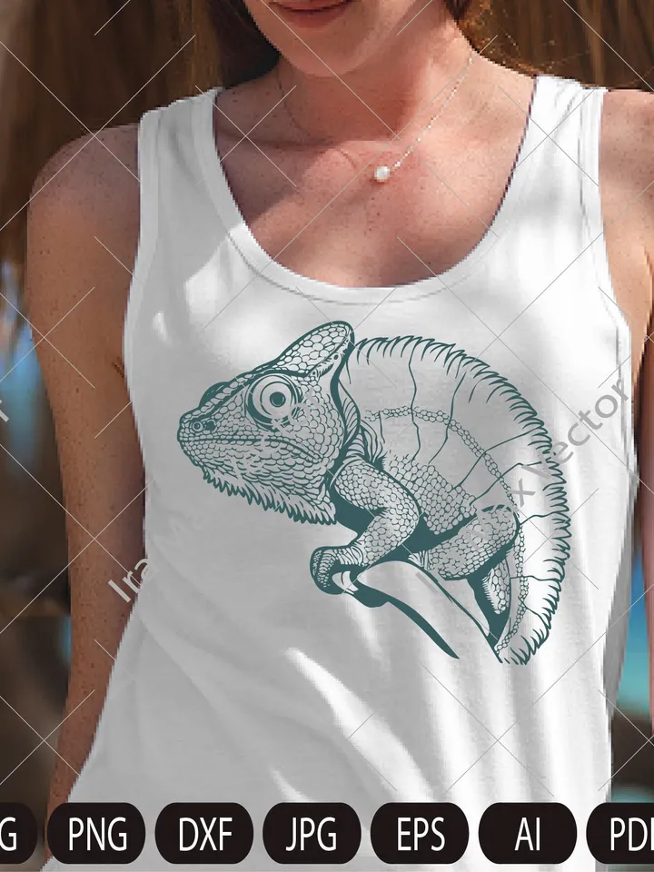 Chameleon SVG / Chamaeleons SVG / Lizard svg/ Blend Adapt Change Color / Cutting Files Silhouette Printable Clipart Vector Digital download