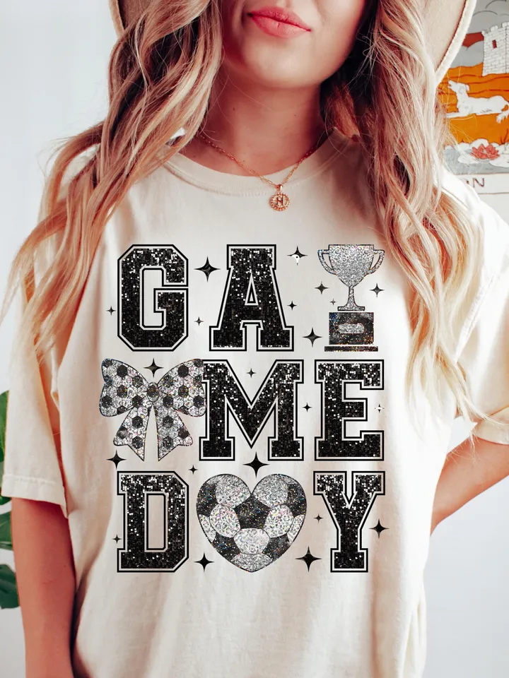 Soccer Png, Soccer Game Day Png, Coquette Soccer Png Shirt Design, Soccer Mama Png, Soccer Mom Png Sublimation, Soccer Design Png, Game Day