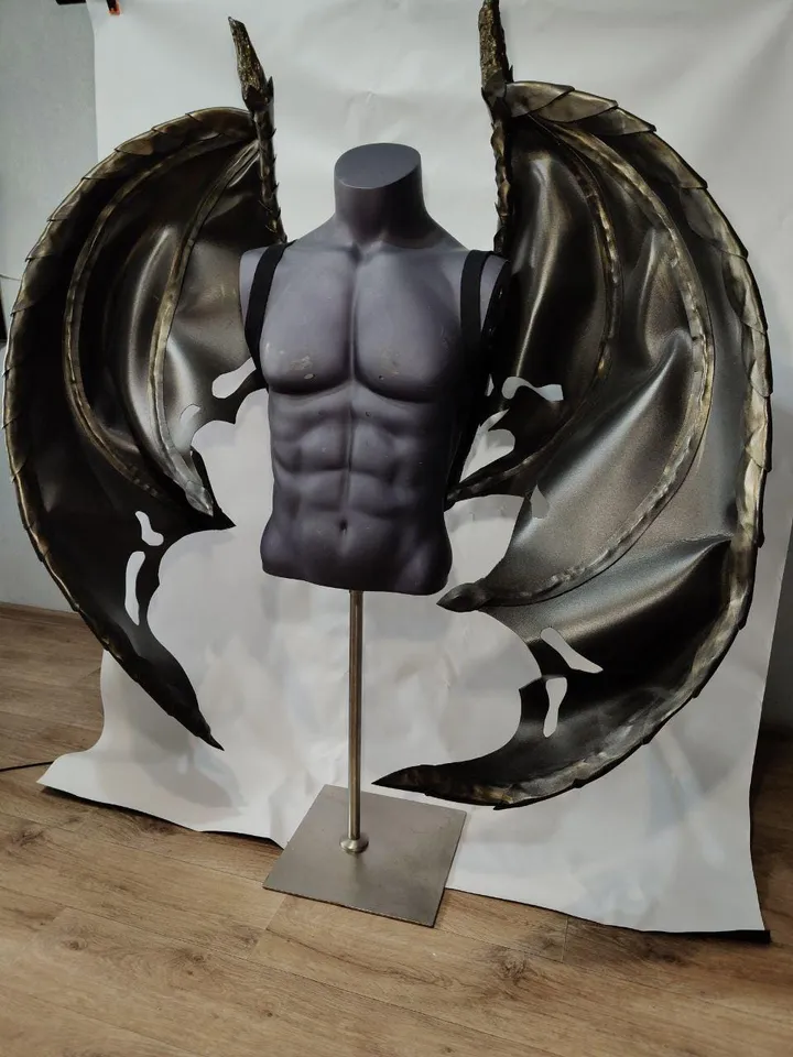 Bat wings, black wings, demon wings, bat wings costume, bat cosplay, black wings costume