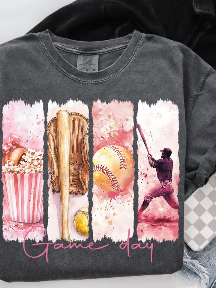 Softball Png, Game Day Softball Coquette PNG, Softball Bow Png, Softball Mama Png, Softball Mom Png, Brushstroke Softball Png,