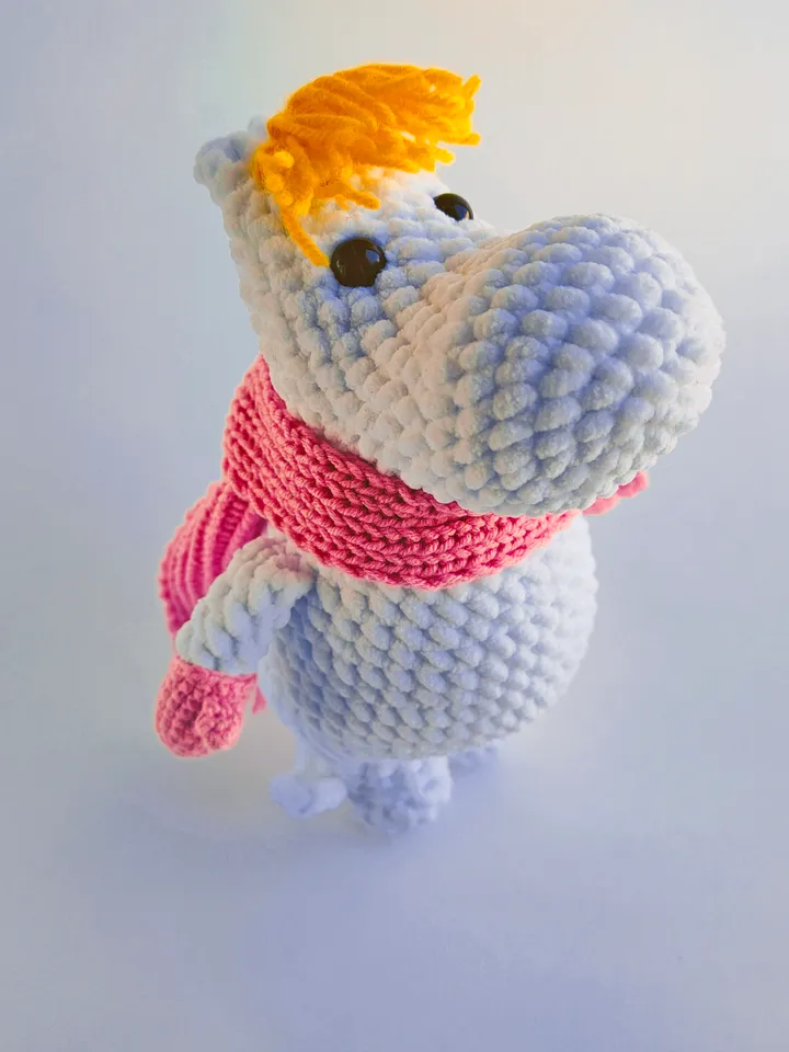 Crochet toy Snorkmaiden