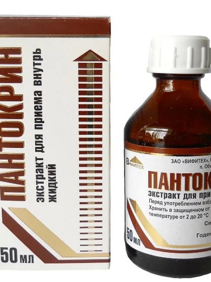 Maral Pantocrine Panthea, liquid extract, 50 ml Deer antlers, Red Deer Antlers extract
