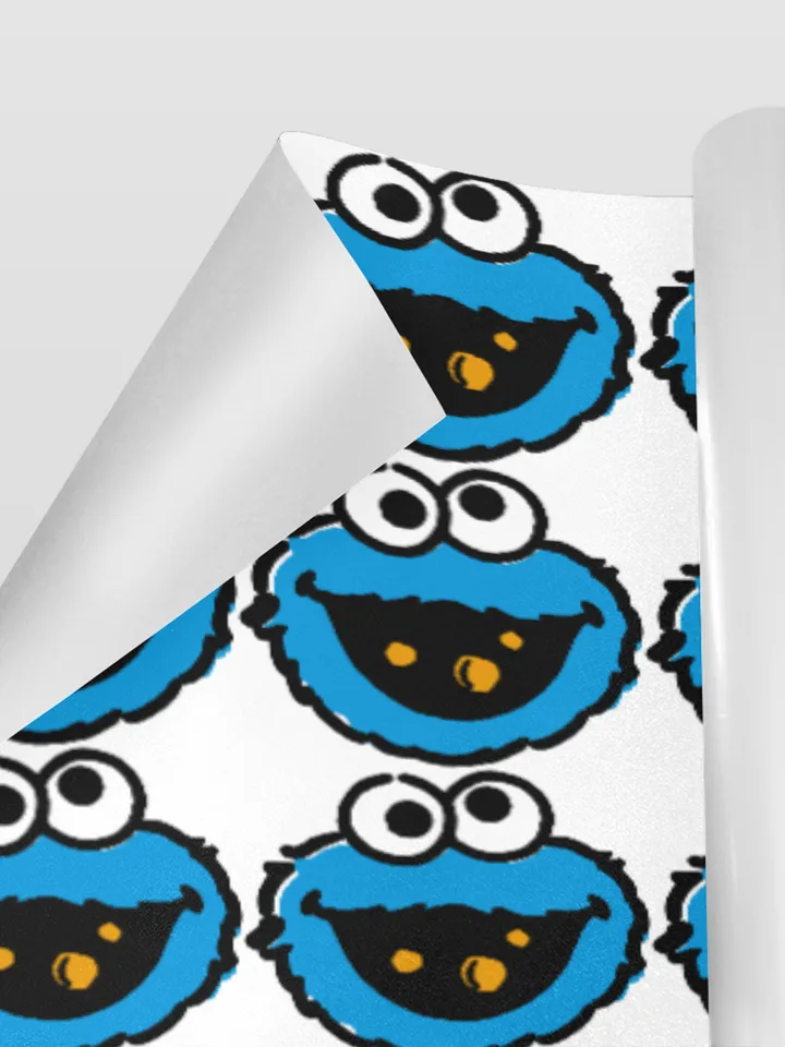 Cookie Monster Gift Wrapping Paper 58"x 23" (1 Roll)