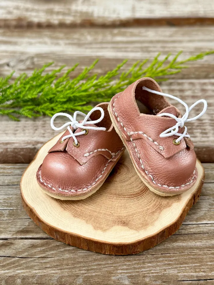 Leather shoes Paola Reina 13 inch doll ooak