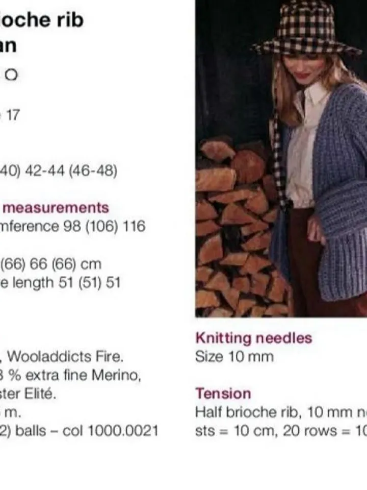 Cardigan knitting pattern chunky women easy pattern long cardigan jacket PDF download