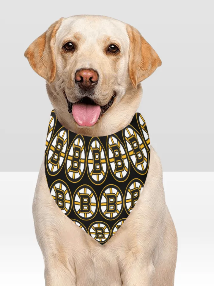 Boston Bruins Pet Dog Bandana
