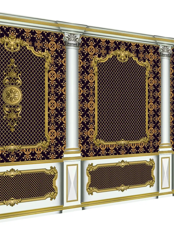 Wallpapers- Set 17-v12 | Printables for Dollhouses and Unique Miniature Projects | Digital Downloads | in Scale 1/12th