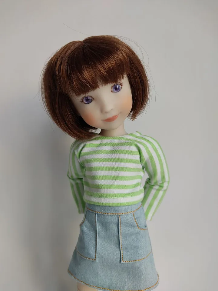 PDF sewing pattern for Siblies dolls.