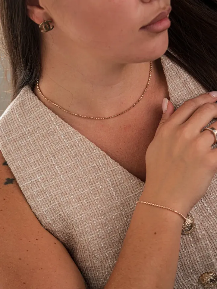 Chain Silver gold plated 925 assay value, Fantasy weave