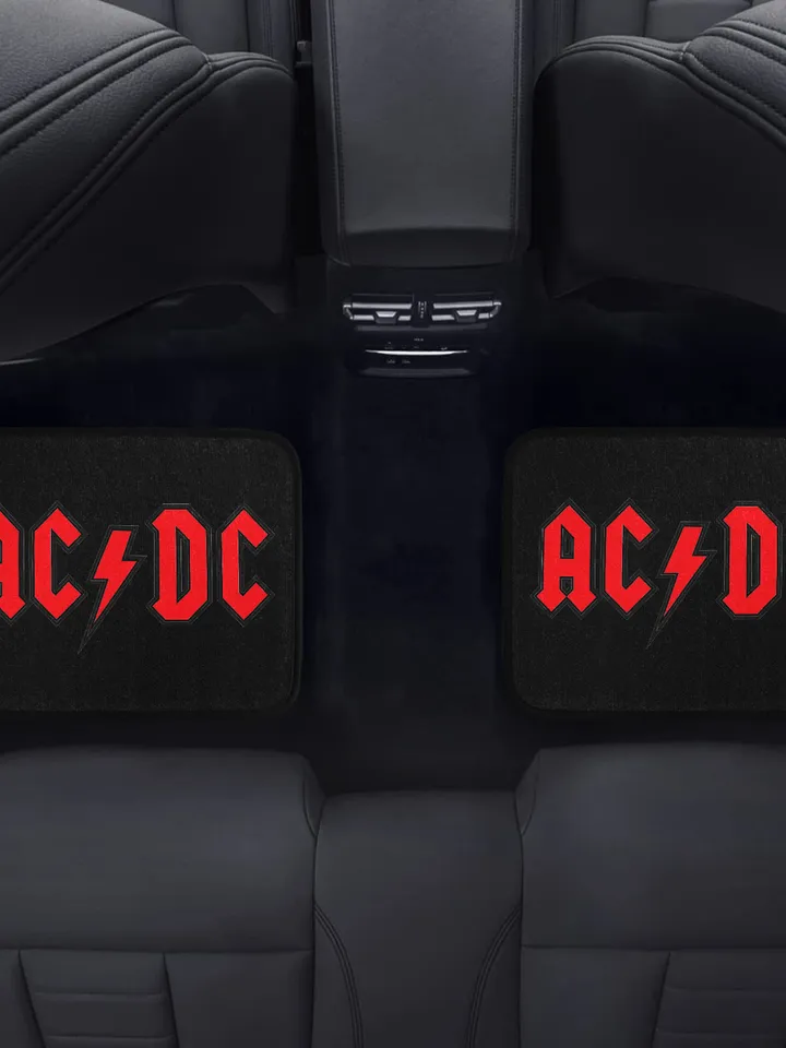 ACDC Back Car Floor Mats Set of 2