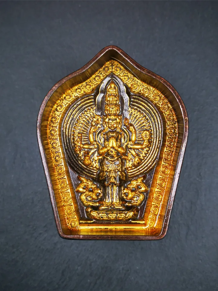 Gandhanra Tibetan Buddha Statue Mold,1000 Arms Avalokitesvara Tsa Tsa,Copper Mould For Making Clay Buddha Statue,Tsha Tsha