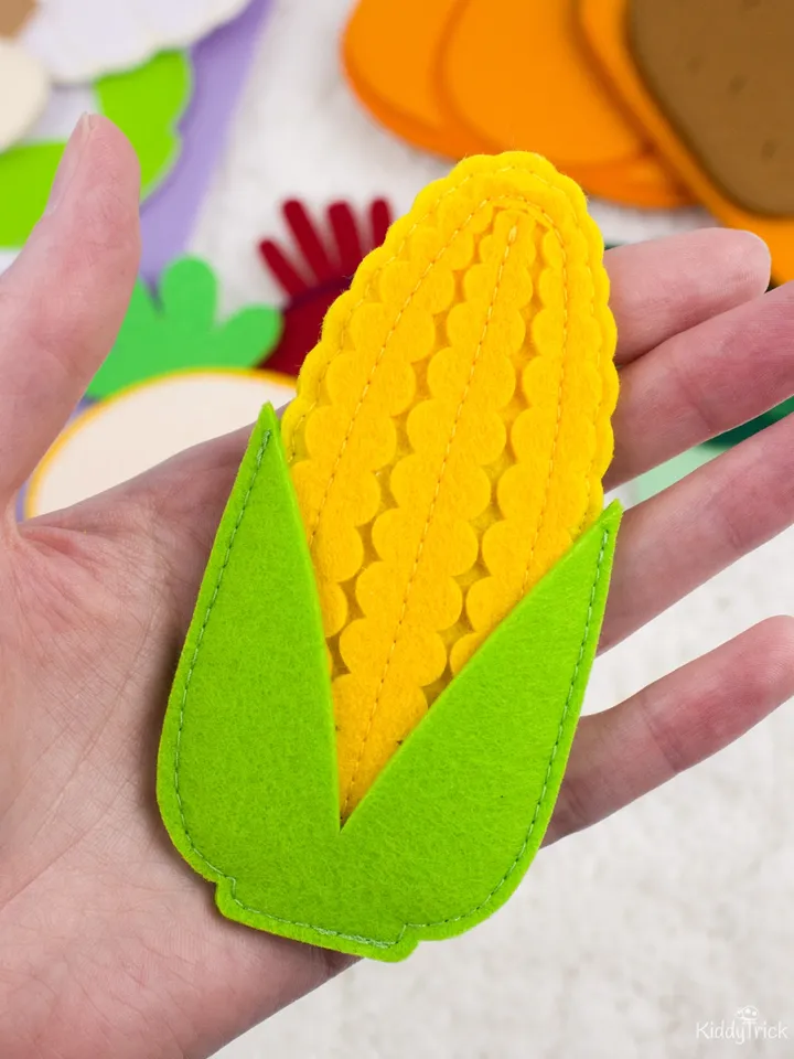 Fruits & Vegetables - Felt Sewing Patterns
