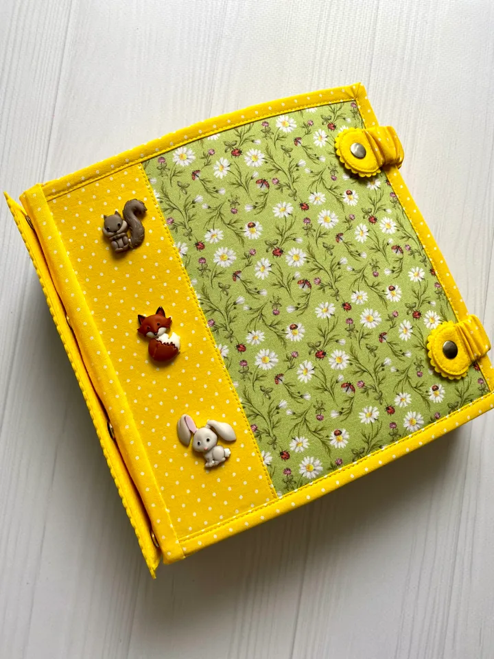 Quiet book forest animals