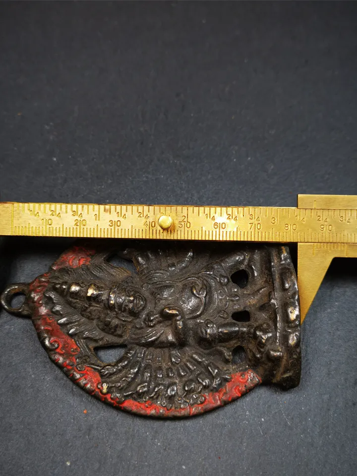 Gandhanra Vintage Tibetan Buddhist Statue,Yamantaka,Vajrabhairava,40 Years Old
