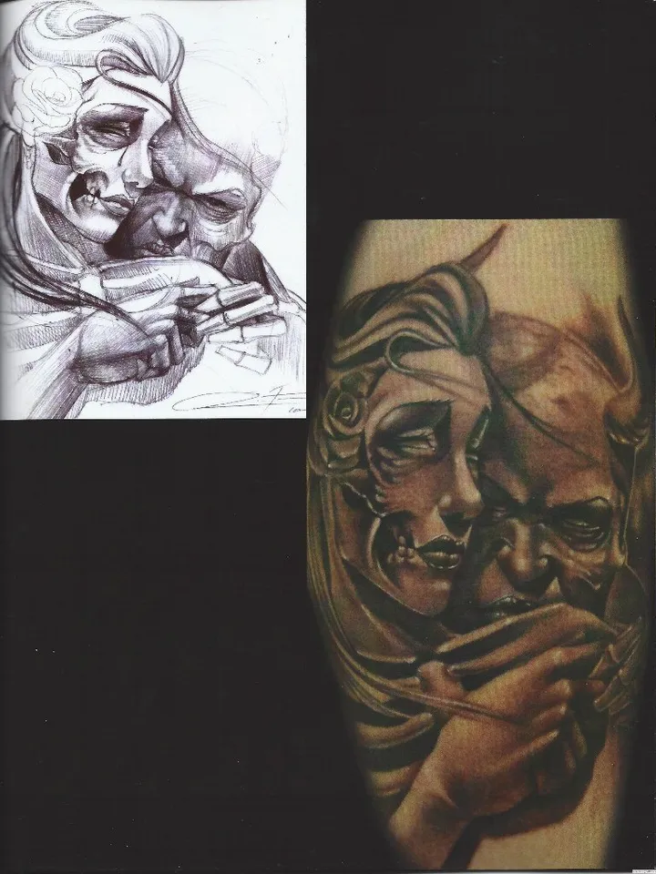 Johnny Quintana Till Death Head Drawing Techniques