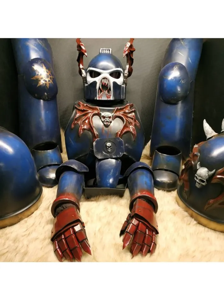 Warhammer 40K - Spacemarine - Cosplay - costume - full armour - Night Lords - 55