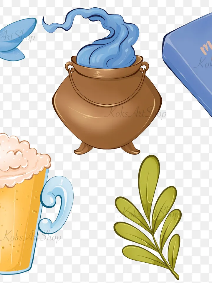 Wizard clipart, wizarding school clipart, magic clipart, magic school clipart, magic clip art, magic stickers, wizard stickers