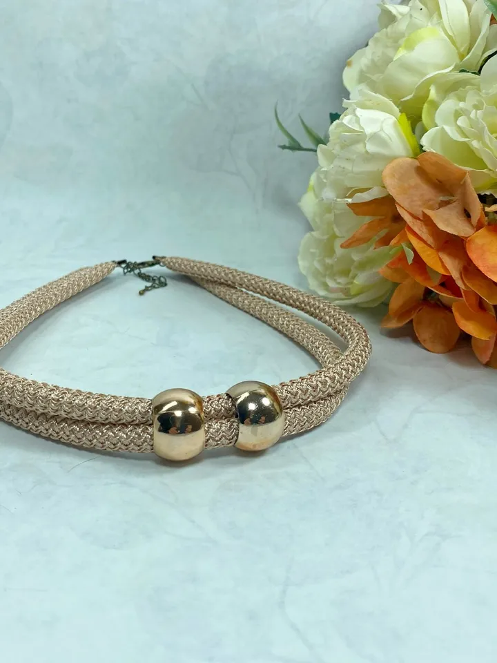 Neck choker. Handmade jewelry. Necklace.
