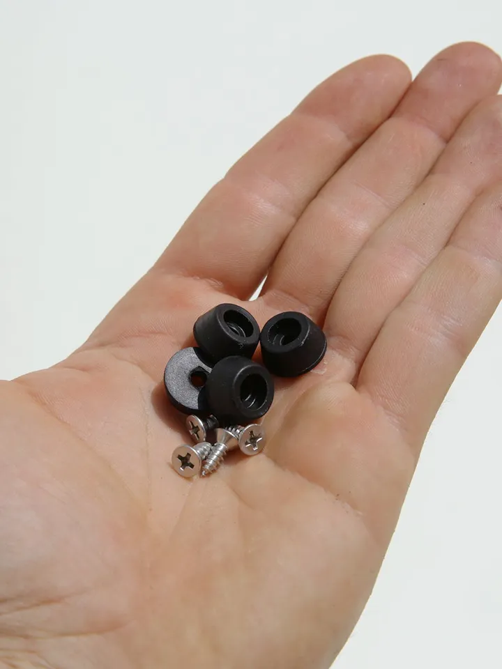 Black Rubber Cutting Board Feet