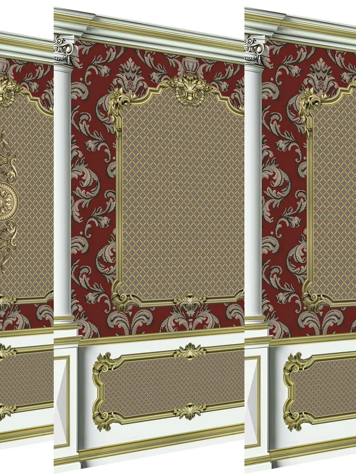 Wallpapers- Set 17-v9 | Printables for Dollhouses and Unique Miniature Projects | Digital Downloads | in Scale 1/12th