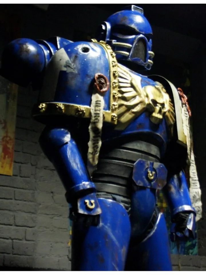 Spacemarine Cosplay - Ultramarine armor - Warhammer 40k - inspired - custom made
