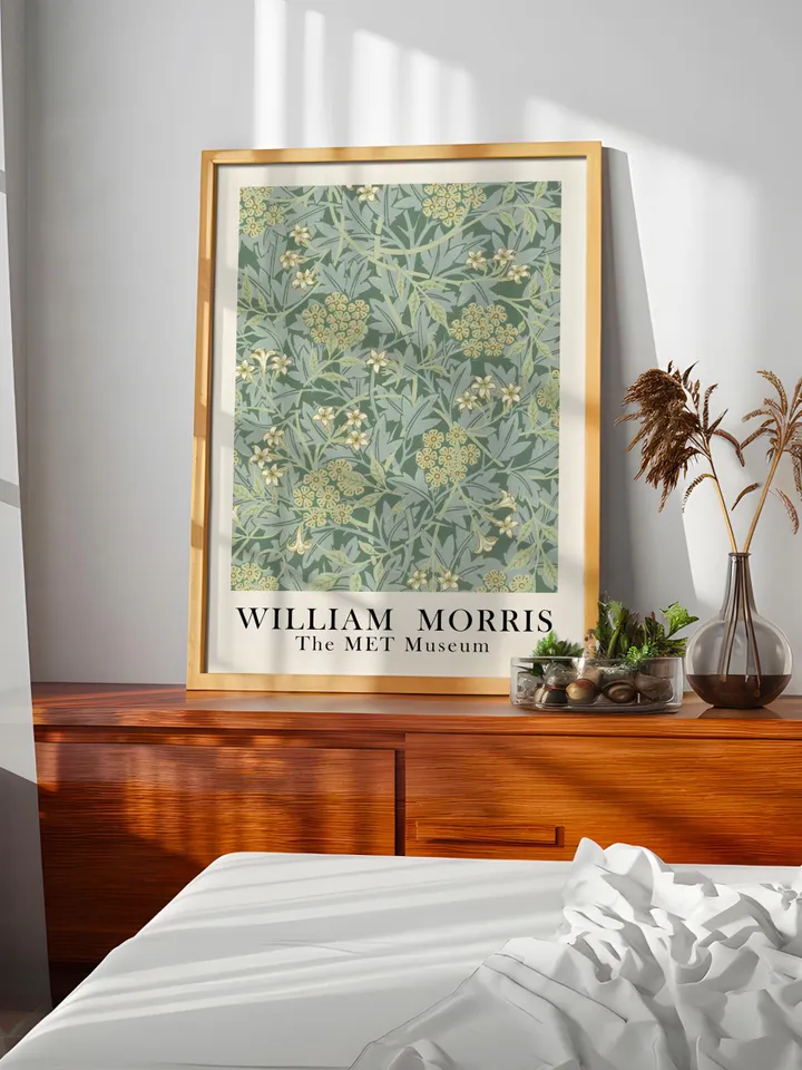 William Morris Wall Art, Vintage Botanical Print, Floral Poster Arts Decor, Digital Download, William Morris Print Digital Download 007