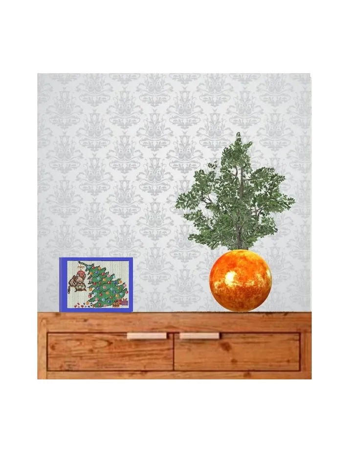 Cat and Christmas Tree Tapestry Patterns, Loom - Even Peyote Stitch, Beaded Banner Patterns, New Year Painting, Home decor tapestry, PDF