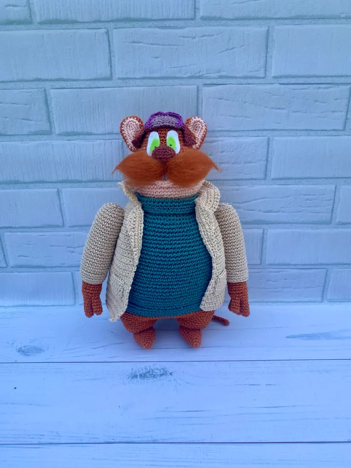 Monterey Jack crochet amigurumi pattern