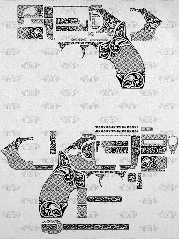 VECTOR DESIGN Kimber K6s DCR 2 in Scrolls and snake scales
