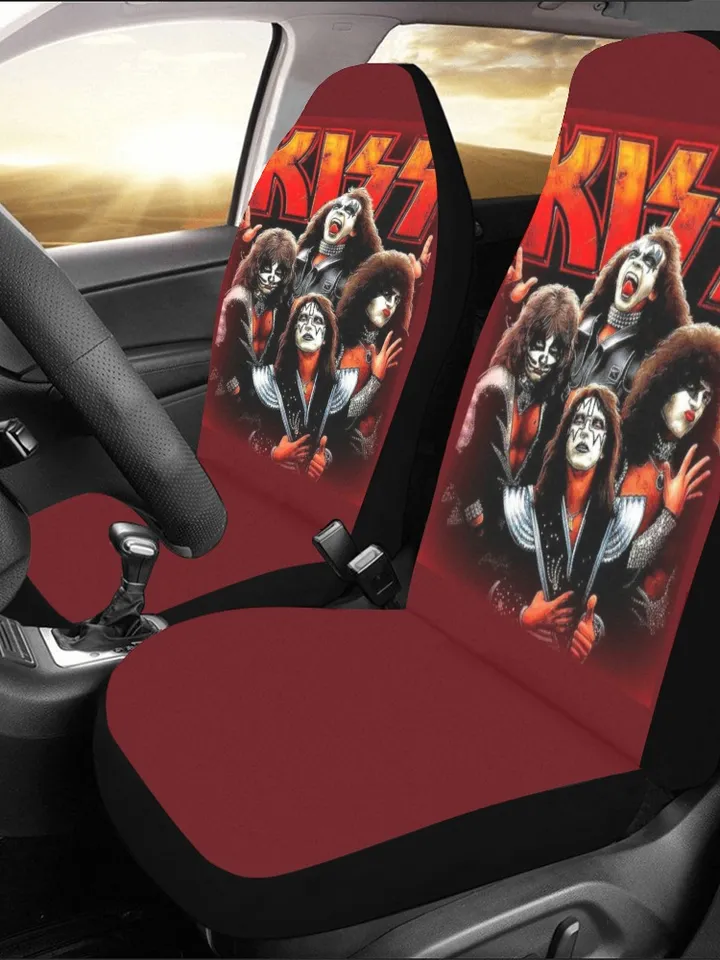 Kiss Car Seat Covers Set of 2 Universal Size