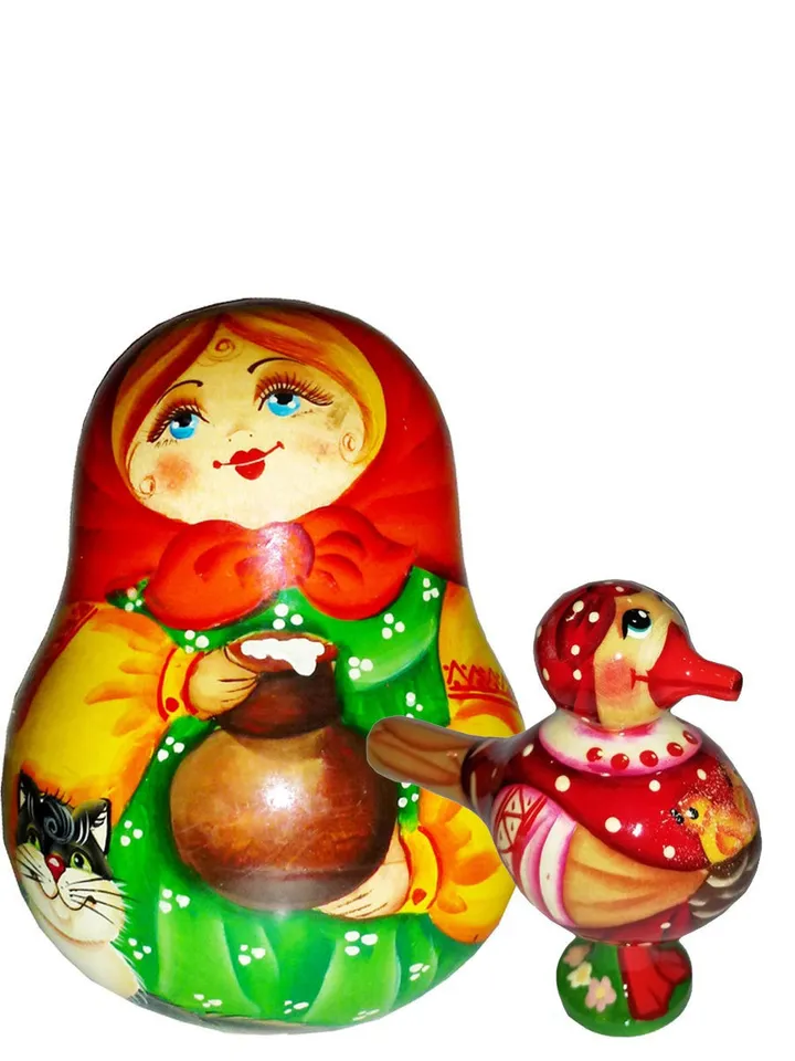 Set:roly-poly and whistle
