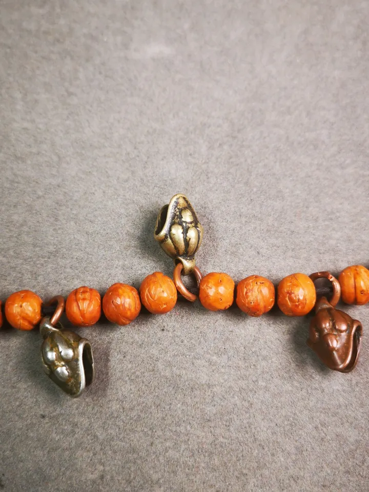 Gandhanra Handmade Tibetan Charms,Mala Pendant,Mani Jewel/Wish-Fulfilling Cintamani, Mala Prayer Beads Accessories