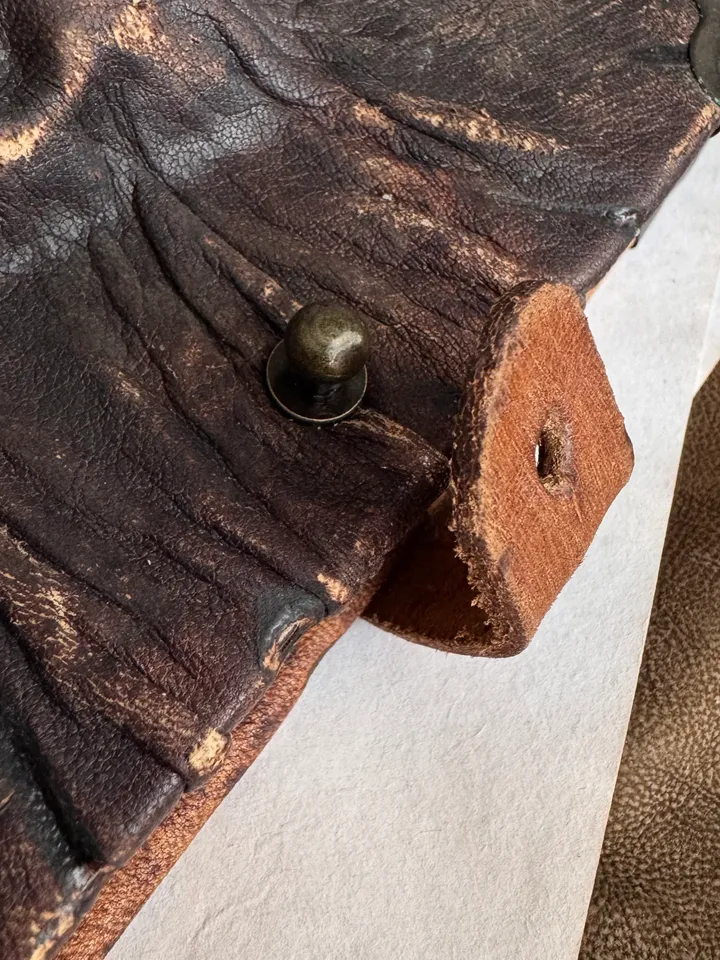Leather Grimoire, Book of Shadows, Leather Skull Notebook