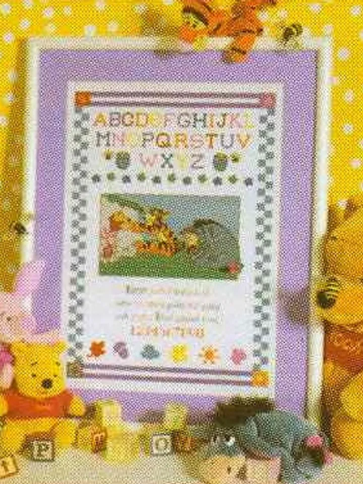 Winnie Pooh and Friends Cross Stitch Pattern Digital Download PDF