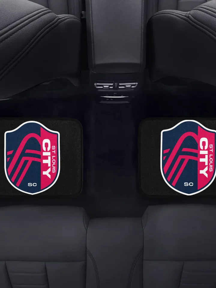 Saint Louis City Sc Soccer Back Car Floor Mats Set of 2
