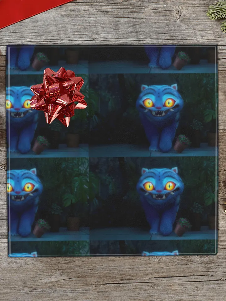 Derpy Tiger KPop Demon Hunters Gift Wrapping Paper