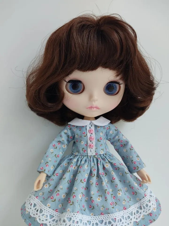 Dress pattern for Blythe dolls